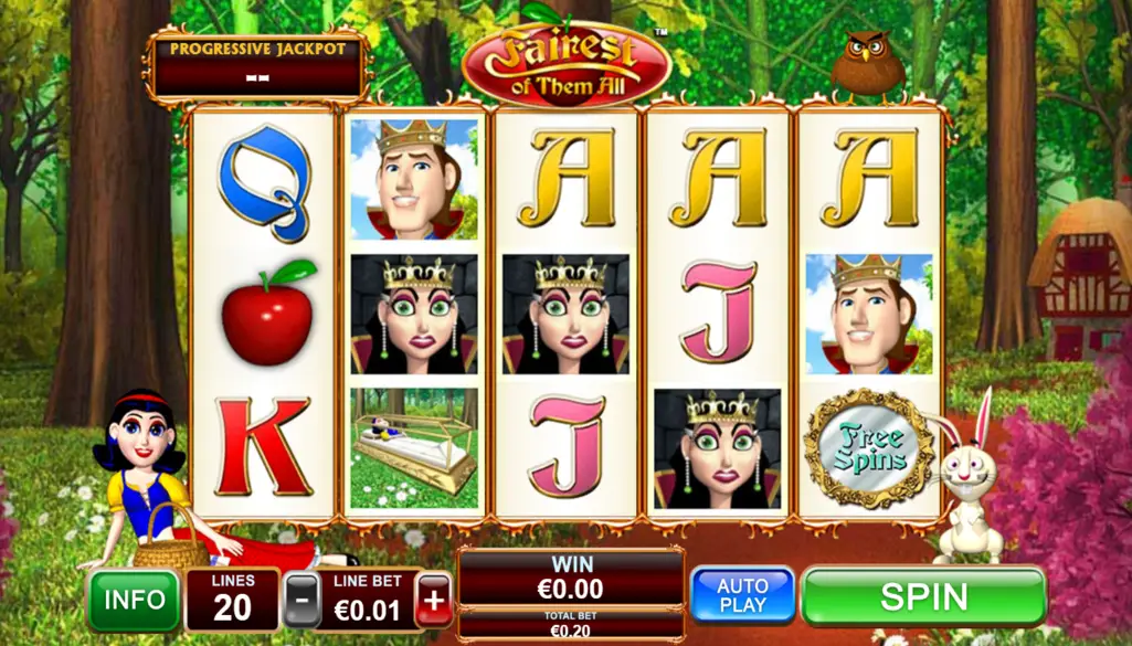 Fairest of Them All Pokie Play