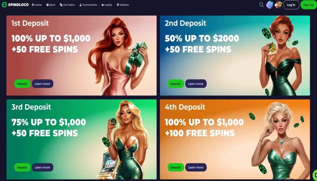 Spinoloco Promotions